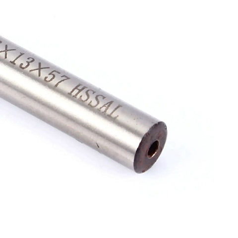 6mm 4 Flute End Mill Set With Straight Shank HSS Spiral End Milling Cutter for wood and metals, close-up of shank