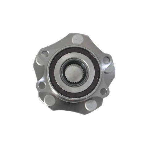 Front Wheel Hub And Bearing Assembly For Nissan Rogue 2014 2023 Qashqai 2017 2018 Rogue Sport 2017 2022 5 Lug Pattern Top View