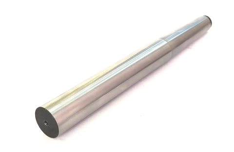 Heavy Duty Pro Grade Precision Steel Lathe Alignment Test Bar Mandrel For Headstock And Tailstock Alignment To Eliminate Taper On Long Workpieces MT2 Regular OAL 180 Mm Hardened To 52 Plus 2 HRC And Precision Ground For Industrial Machining