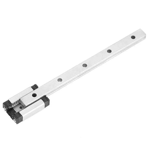 Miniature Linear Guide Rail with Lengthened Slider Block Carriage, LML5H - 75-1R CNC Linear Motion System, 75mm Stainless Steel 440C Rail