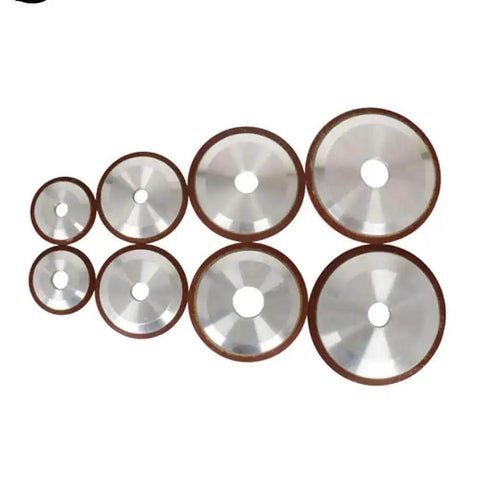Diamond Grinding Wheel Cutting Disc With Resin Bond, 75mm To 150mm Sizes, 150 Grit For Grinder, top view of discs