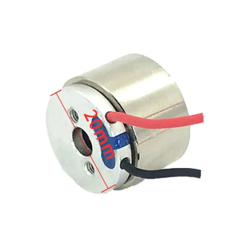 20mm And 26mm Linear Voice Coil Actuator Built For High Precision Motion, Brushless Direct Drive, Model 20VC001, side view