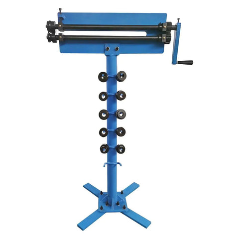 Bead Roller Machine For Sheet Metal With Twelve Dies Nineteen Inch Bead Bending Roller Rotary Forming Metal Bender 1.2mm Capacity