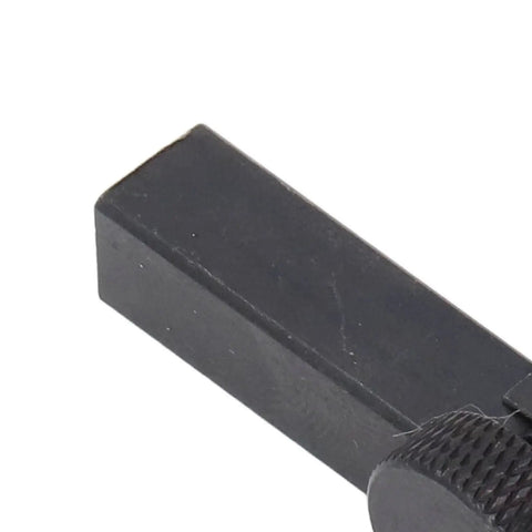 OPPWONG dial indicator holder adaptor block in black aluminum alloy with knurled clamp knob