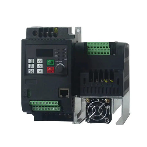 2.2KW 220V VFD Inverter Frequency Converter with Brake for spindle motor speed control, 1 phase input to 3 phase output, durable VFD for CNC