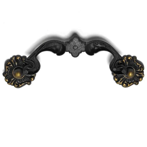 10 Pack 4.5 Inch Center To Center Bail Drawer Pull Antique Brass Swing Dresser Handle Vintage Style Zinc Alloy Hardware