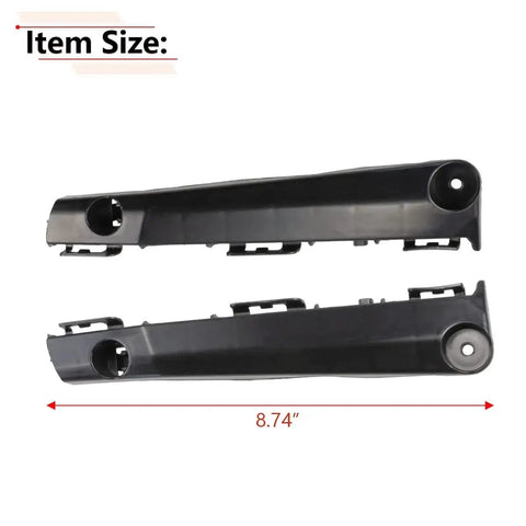 Front Bumper Bracket For Toyota Camry 2012 2013 2014 Left Right 52536-06120 showing pair with size