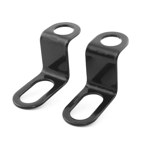 Motorcycle Rear Turn Signal Bracket Kit Two Pack For Relocation And Universal L Shape Mounts With 12mm Hole Compatibility Shock Brackets