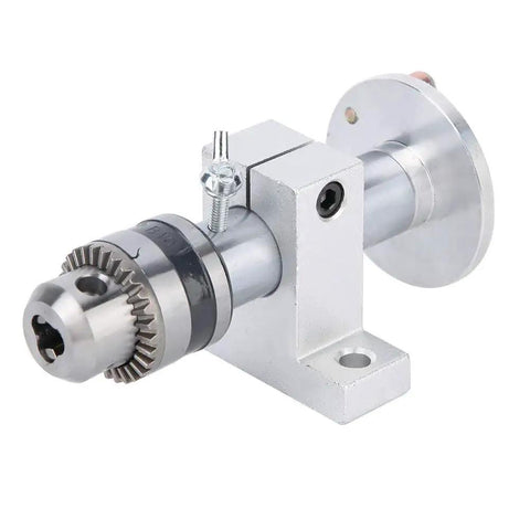 Compact Live Revolving Center For Mini Lathe With Adjustable Drilling Depth And Wrench, durable metal part for woodworking