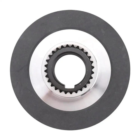 Electromagnetic brake disc assembly with toothed inner hub, 150mm diameter for YEJ132 base