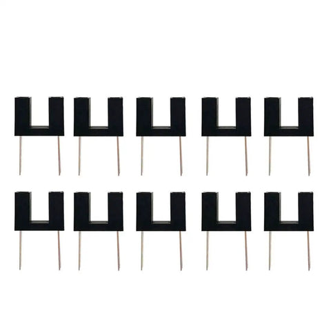 Pack of 20 ITR9608 F photoelectric switch optical interrupter sensor DIP-4 modules, ideal for DIY projects and automation prototyping.
