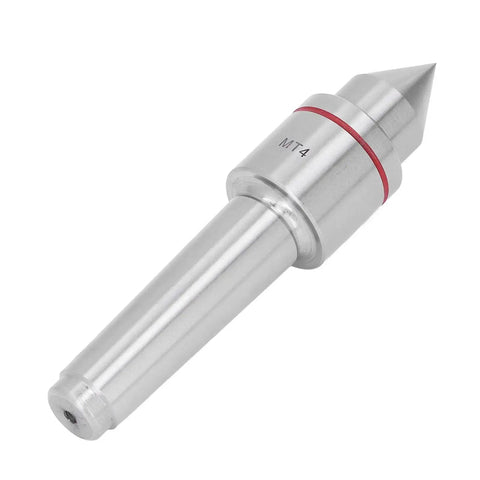 Heavy Duty Live Center For Lathe MT4 Morse Taper Revolving With Triple Ball Bearing Extended Spindle High Carbon Steel CNC Tip