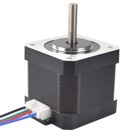 Nema 17 Stepper Motor By JOYNANO With 28Ncm Holding Torque For 3D Printer Or CNC Machines Bipolar Two Phase with visible wiring