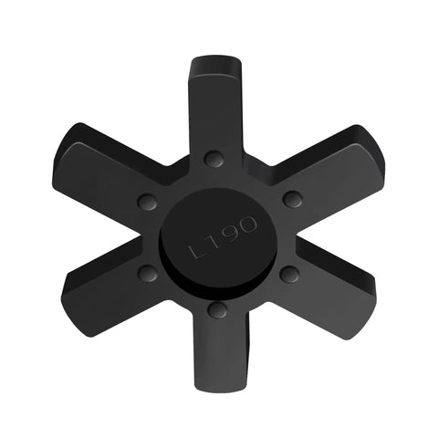 Flexible NBR Rubber Spider Center Insert For L Jaw Coupling Set, Solid Type Design Delivers Durable Vibration Dampening And Shock Absorption