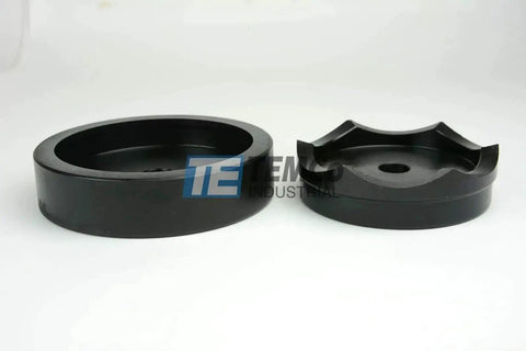 4 Inch Conduit Punch And Die Set For M20x1.5 Metric Knockout Driver, Hydraulic Punch Tool, 13 Ton Capacity components