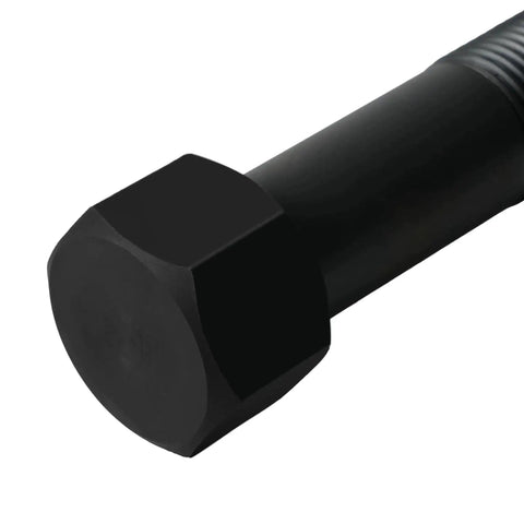 Close-up of Forged Steel Forcing Screw Replacement 503052, black hexagonal head, for Hub Tamer Hub Grappler Wheel Bearings Removal Tool