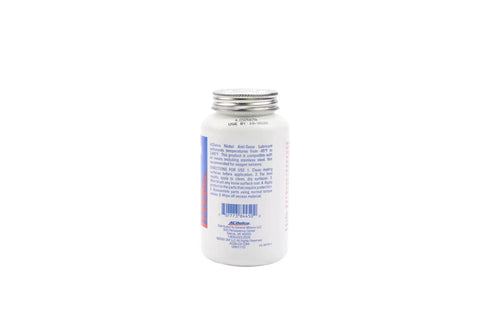 Back view of High Temp Nickel Anti Seize Lubricant for Auto Threads, 8 oz, with instructions label, ACDelco GM Original Equipment 10-4039