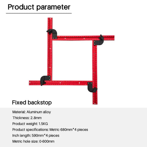 Juice Groove Router Jig For Cutting Boards With 23.6 By 23.6 Inch Working Area Adjustable Router Jigs And Templates