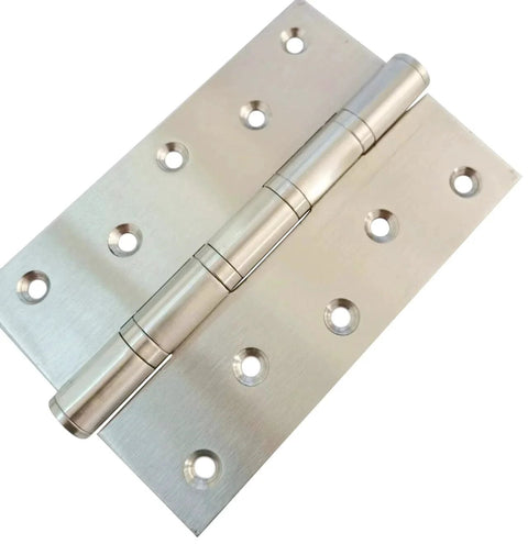 Heavy Duty 6 Inch Ball Bearing Door Hinges For Wood Doors With Mounting Hardware, 6 X 4 Inch, Stainless Steel 304, Square Corner