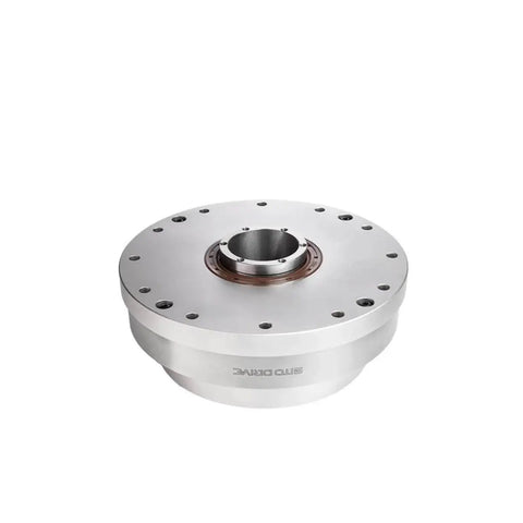 Beefy Harmonic Drive Strain Wave Gear Reducer for Automation Robots and Stepper Motors, front view, whisper quiet, high torque
