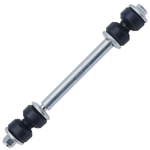 Close-up of sway bar end link from Rear Wheel Bearing Hub Kit for 2006-2010 Ford Explorer Mercury Mountaineer and Sport Trac Replacement