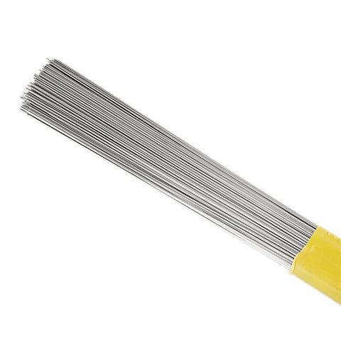 Stainless steel spring wire, 25 pcs, 40 cm long, 1.0 mm diameter, stiff full-straight wires with yellow handle