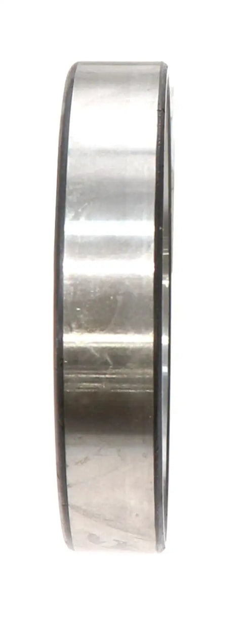 Side view of Rear Outer Wheel Bearing For 2019-2023 Ford Transit Van and 2019 Ford E-Series Replacement Part LM104911, metallic finish.