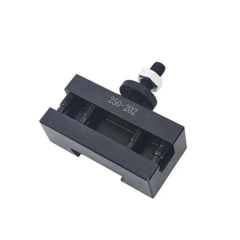Wedge Type Piston Quick Change Tool Holder for boring and turning on CNC lathes, model 250-202, in rigid steel for tough use