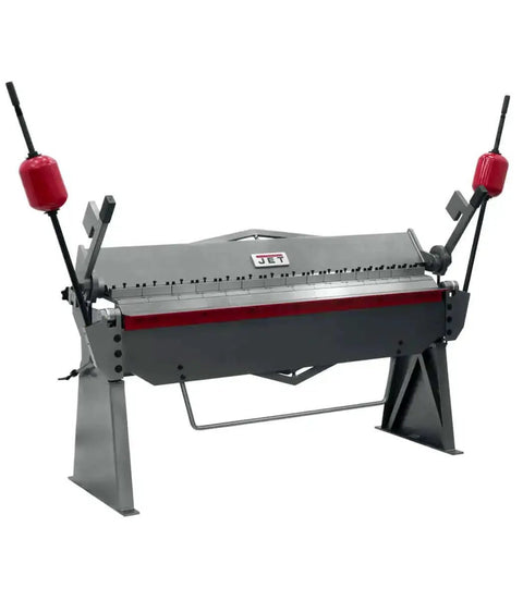 Front view of 72-Inch Box And Pan Brake for 12-Gauge Mild Steel, built tough with all welded steel body, heavy-duty truss rods, welded seams.