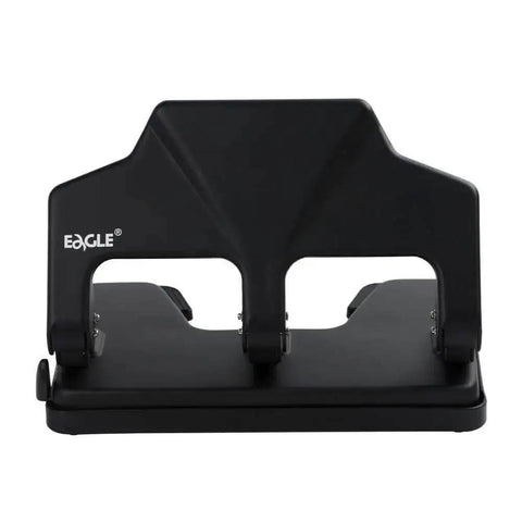 Heavy Duty 3 Hole Punch Workhorse With 30 Sheet Capacity And 50 Percent Less Effort, All Metal Construction, front view