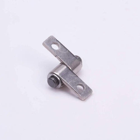 Friction Hinge 29mm Torque Type Iron Nickel Plated Positioning Hinge For Right Or Left Mount Silver Tone Cabinet Door Hardware DIY Friendly