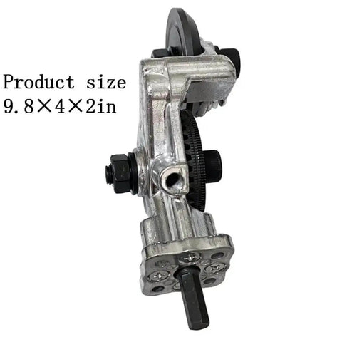 Electric Drill Plate Cutter Nibbler Attachment With Adapter, 9.8x4x2in metal cutting tool, high-hardness carbon steel blade