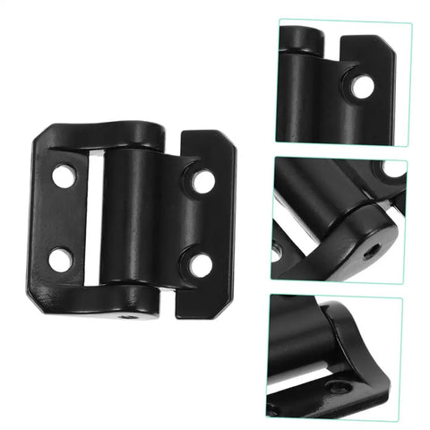 Heavy Duty Cabinet Door Hinge With Damping Mechanism For Smooth Close And Quiet Operation, ULTECHNOVO Zinc Alloy, black hinge, multi-angle view