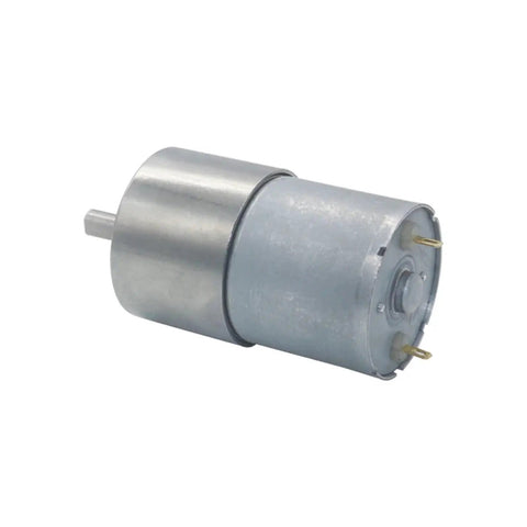 Built Tough All Metal Planetary Gear Motor With 37mm Gearbox 12V 24V DC Reduction Drive D Type Reducer 76 RPM JGB37-3530