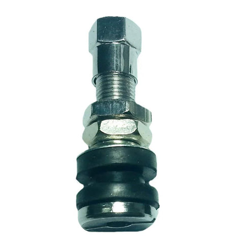homfanseec metal valve stem, stainless steel, silver color, tubeless tire valve