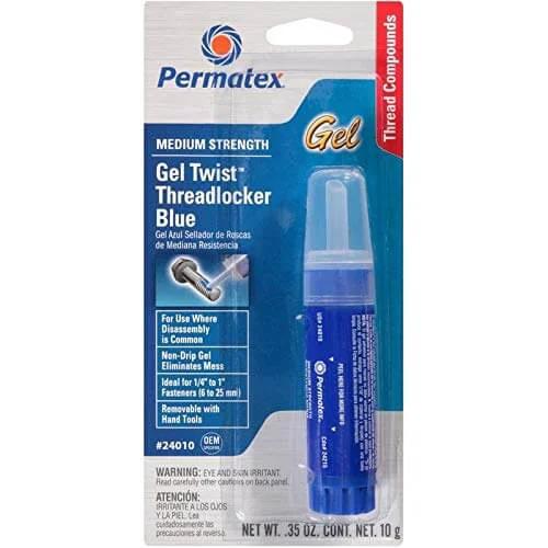 Blue Thread Locker Gel For Automotive Fasteners That P...