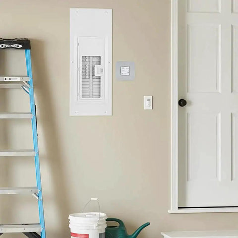 Installed Type 1 Surge Protective Panel For Home Use, 120 And 240 Volt Split Phase Residential Surge Protection, NEC Compliant.