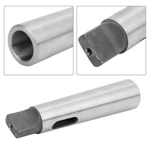 MT3 to MT2 taper drill sleeve reducing adapter in steel for lathe/milling fixtures; Amazon brand