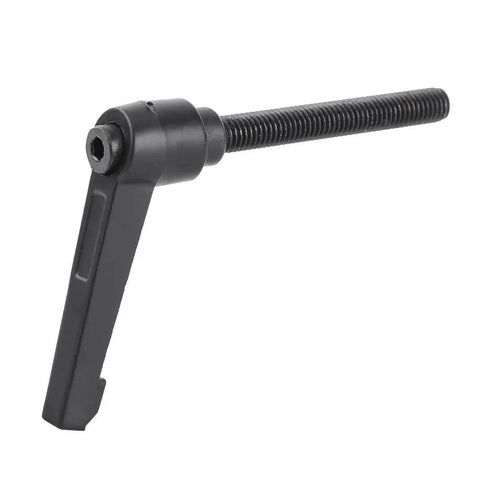 Adjustable Clamping Lever With External Male Thread For Machinery, ratchet style threaded handle knob, M8, durable alloy construction