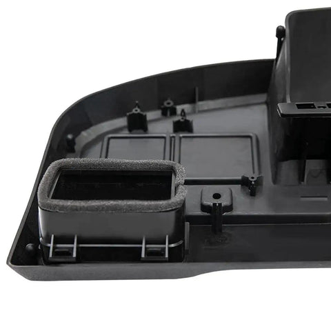 Close-up of Dashboard Bezel For Ford F Series 1992 1997 Gas Engine ABS Plastic Adhesive showing detailed mounting points.