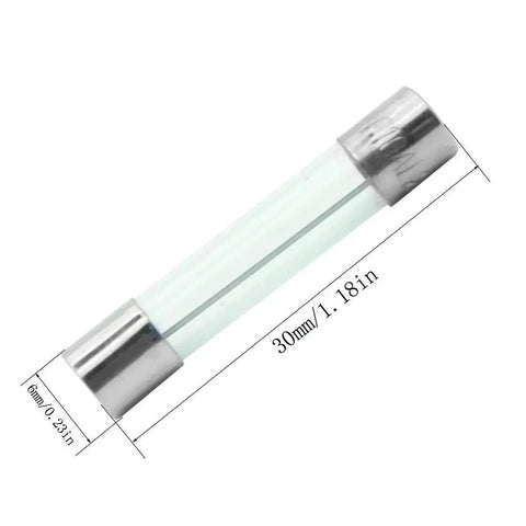 Inline Fuse Holder Kit With Ten 18 AWG Screw Type Fuse Holders And One Hundred Fifty Quick Blow 250V Fuses In Multiple Ratings 0.1A-15A