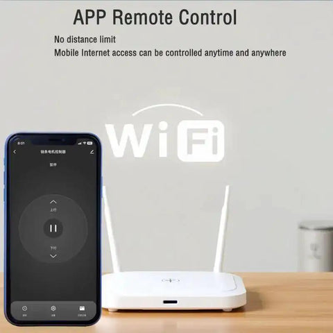 Smart WiFi And Bluetooth DC Motor Controller 10A 7 To 32V Reversible Switch With Timer Voice Control via app interface