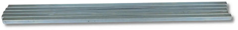 Beefy 1/4 Inch Square Steel Bar Stock Pack of 5 Zinc Coated Cold Drawn 1/4 x 1/4 x 12 Inch Bars for Precision Key Stock and DIY Machining Projects