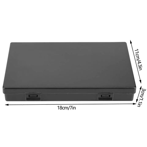 Case for M7 X 1.0 Helicoil Thread Repair Kit Stainless Steel 25 Pcs, black, 18cm x 11cm x 3cm dimensions visible