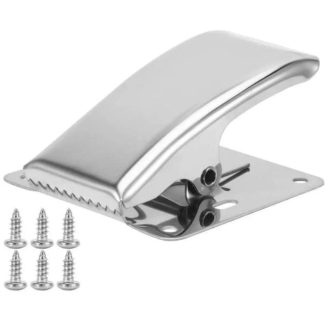 Six Piece Fish Fillet Clamps Set In Stainless Steel With Built In Spring