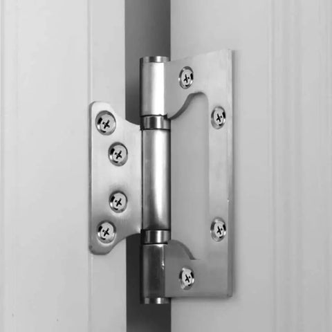 Heavy Duty Slot Free Hinges For Cabinets And Closets 4 Inch To 5 Inch Silent Thickened Stainless Steel Interior Door Hinge