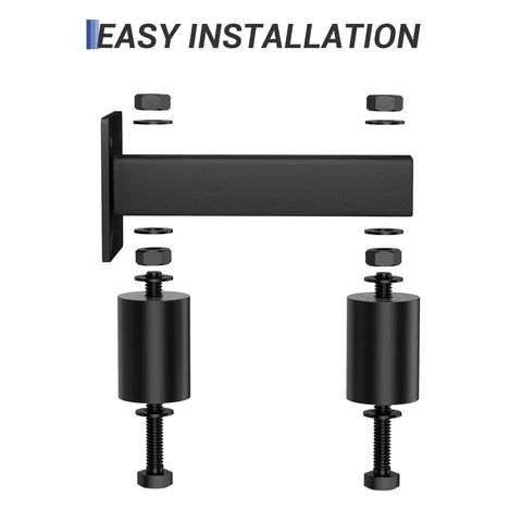 Adjustable Slide Gate Guide Roller For Heavy Duty Sliding Gates assembly with metal bracket and nylon wheel components