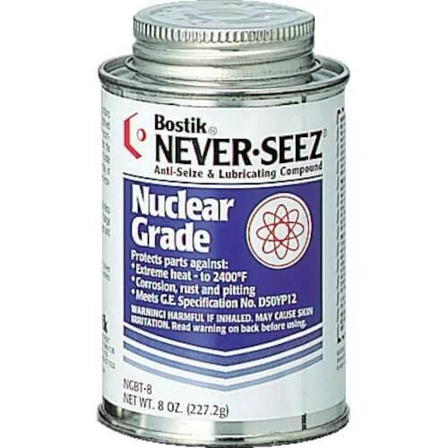 NGBT 8 Nuclear Grade Nickel Anti-Seize Compound, Silve...