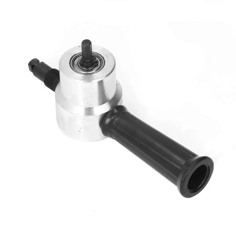 Beast Pro Grade Dual Head Electric Metal Nibbler Cutter for stainless steel aluminum iron with adjustable cutting heads, side view