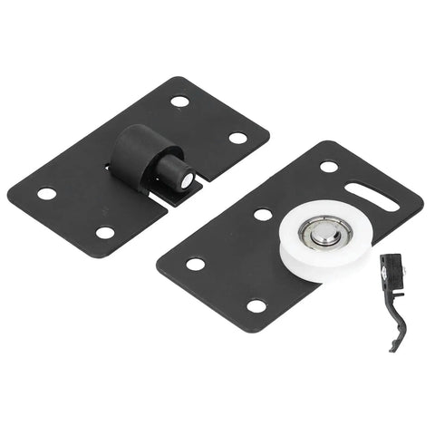 Sliding Door Wheel With Gasket For Wardrobe Cabinet Closet Furniture Grooved Track Wheel Concave Wheel Sliding Pulley